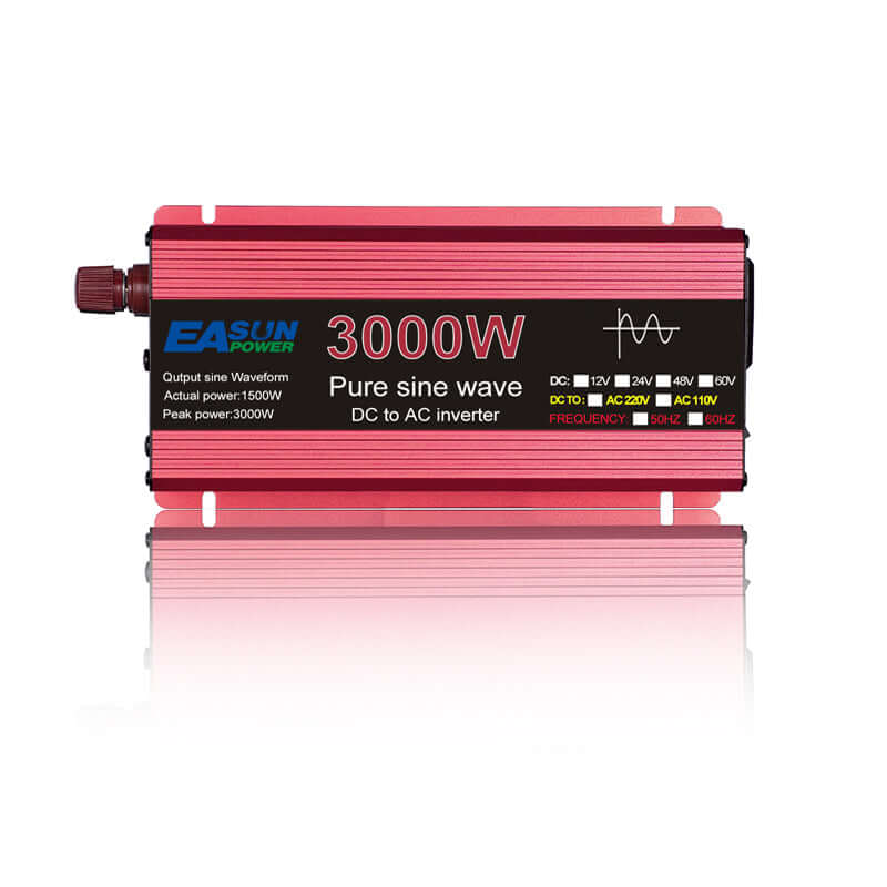 EASUN POWER 1000W/1600W/2200W/3000W DC 12V/24V to AC 220V Pure Sine Wave Inverter