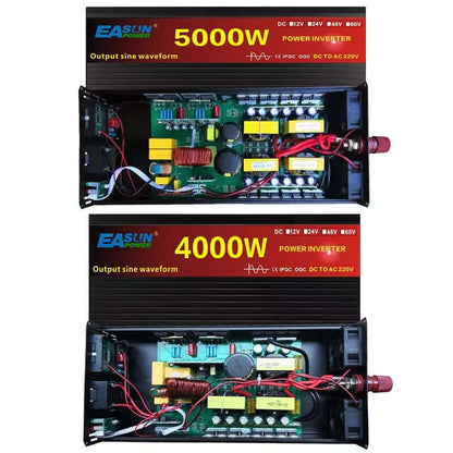 EASUN POWER 2000W/3000W/4000W/5000W DC 12V/24V to AC 220V Pure Sine Wave Inverter