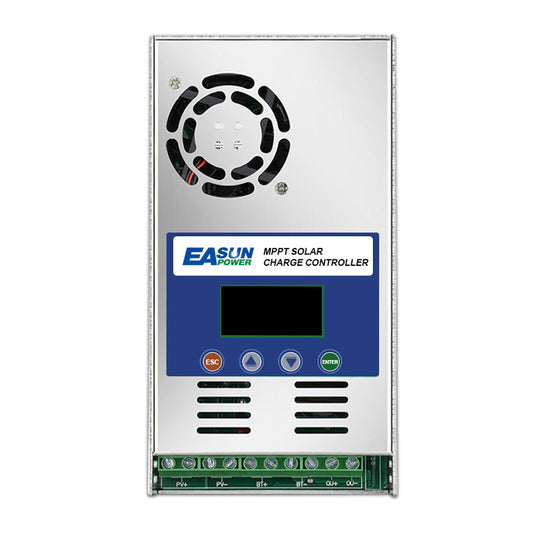 EASUN POWER 60A MPPT Solar Charge Controller 12V 24V 36V 48V Battery PV Input 180VOC