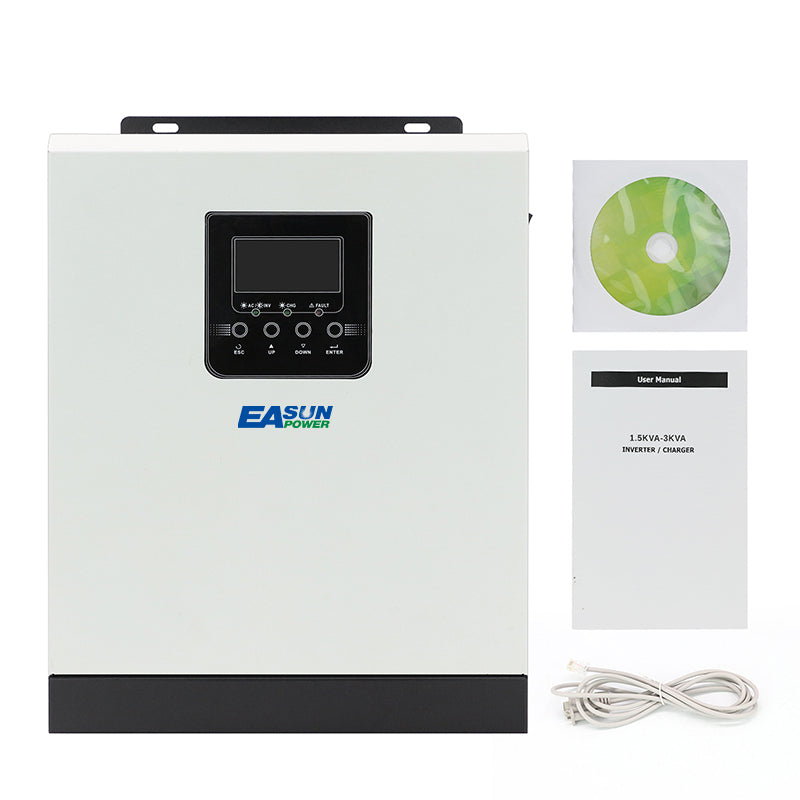 EASUN POWER 3KVA 24V PWM Solar Inverter PV Power 1200W