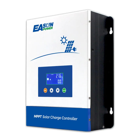 EASUN POWER 80AH/100AH MPPT Solar Charge Controller 12V 24V 36V 48V Battery PV Input 150VOC