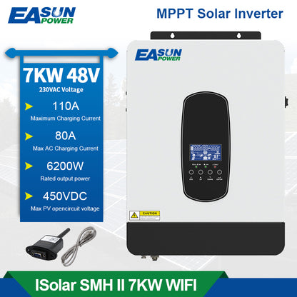 EASUN POWER 7KVA 48V MPPT Solar Inverter PV Power 6000W